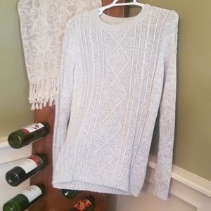Cable knit sweater